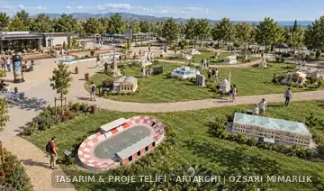 Edremit Minyatür Park Fikir Projesi panoramik görünüm